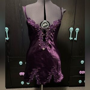 Purple Slip Lingerie